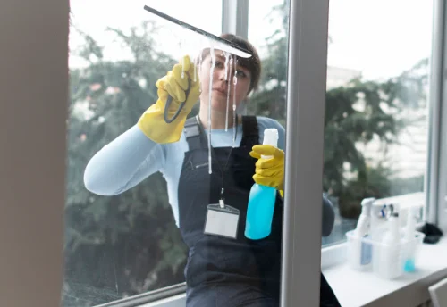 Nettoyage de vitres intérieures et extérieures à Brignais